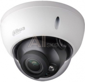 1608832 Камера видеонаблюдения аналоговая Dahua DH-HAC-HDBW1500RP-Z 2.7-12мм HD-CVI цв. корп.:белый