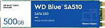 3203033 SSD WESTERN DIGITAL SA510 500Гб M.2 Наличие SATA 3.0 NVMe нет 3D NAND Скорость записи 510 Мб/сек. Скорость чтения 560 Мб/сек. 2.38mm TBW 200 Тб Время