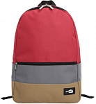1490005 Рюкзак для ноутбука 15.6" PC Pet PCPKB0015RG красный/серый полиэстер