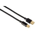 823925 Кабель Hama Braided USB A(m) USB B(m) 1.5м (00020180) черный