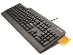 4X30G19460 Lenovo USB Smartcard Keyboard (Russian/Cyrillic) Smart cards that comply ISO 7816-1, 2, 3 , 4 memory and microprocessor smart cards (T=0 and T=1)