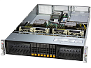 Сервер Supermicro SuperServer 2U 222H-TN 2x6737P/ 8x64GB/ 1xM.2 NVMe 480GB/ S3916L-H16IR-32DD/ 4x10GbE (2xRJ45 & 2xSFP+)/SFT-DCMS-SINGLE
