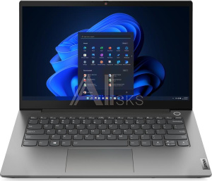 3208173 Ноутбук LENOVO ThinkBook 14" 1920x1080/Intel Core i5-1240P/RAM 16Гб/SSD 512Гб/​Iris Xe Graphics/ENG|RUS/Windows 11 Home Mineral Grey 1.4 кг 21DHA09ACD