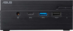 1512687 Неттоп Asus PN40-BP819ZV PS J5040 (2) 4Gb SSD128Gb UHDG 605 Windows 10 Professional GbitEth WiFi BT 65W черный