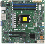 1000498776 Системная плата MB Supermicro X11SCH-LN4F-O, 1xLGA 1151, E-2100/2200, C246, 4xDDR4 Up to 128GB Unbuffered ECC/non-ECC UDIMM, 1 PCI-E 3.0 x8 (in x16)