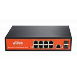 4341408652 WI-MS310GF, Коммутатор управляемый L2, порты 8 100/1000Base-TX + 2 SFP