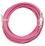 Патч-корд ВО Cabeus FOP-50-OM4-LC-LC-20m Шнур оптический duplex LC-LC 50/125 mm OM4 20м LSZH