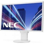 Монитор NEC 24'' E243WMi monitor,Silv/White (250cd/m2,1000:1,6ms,1920x1080,178/178,Hight adj:110,Swiv,Tilt,Pivot;DVI-D,D-sub,Displ.Port; Internal PS;2