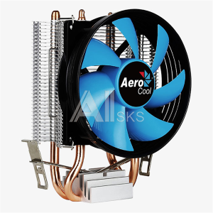 Aerocool Verkho 2 110W / PWM / Intel 115*/775/1200/1700 / AMD / Heat pipe 6mm x2