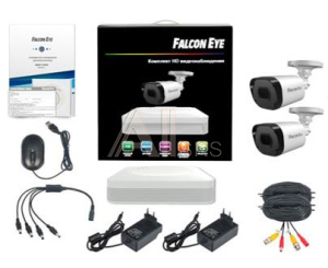 1260233 Комплект видеонаблюдения 4CH + 2CAM KIT FE-104MHD LIGHT SMA FALCON EYE