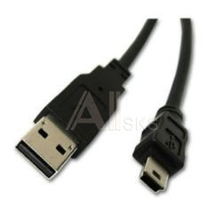 1106761 Gembird PRO CCP-USB2-AM5P-6 USB 2.0 кабель для соед. 1.8м А-miniB (5 pin) позол.конт., пакет