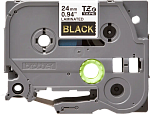 TZE354 Brother TZe354: для печати наклеек золотистым на черном фоне, ширина: 24 мм.