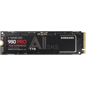 11011893 Накопитель Samsung SSD PCIe 4.0 x4 1TB MZ-V8P1T0B/AM 980 PRO M.2 2280
