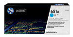 737127 Картридж лазерный HP 651A CE341A голубой (16000стр.) для HP LJ 700/775