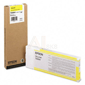 567842 Картридж струйный Epson T6064 C13T606400 желтый (220мл) для Epson St Pro 4880