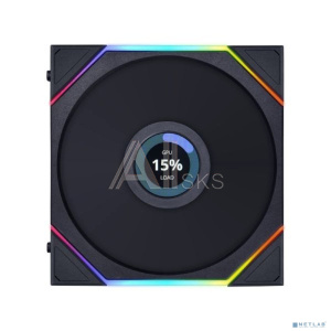 Lian Li G99.14TLLCD1B.R0 Вентилятор UNI FAN TL LCD 140 Black /14TLLCD1B/ 140х145х28мм (1.6” LCD дисплей, PWM, ARGB, 180-1600 об/мин, 28.5dBa)