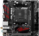 1212572 Материнская плата MSI B450I GAMING PLUS AC Soc-AM4 AMD B450 2xDDR4 mini-ITX AC`97 8ch(7.1) GbLAN RAID+HDMI+DP