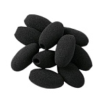 Поролоновый пыльник для микрофона Jabra BIZ 2400 и BIZ 2300 для защиты от ветра и шума в упаковке: 10 шт. Mic Windfilter, 10PCS (PN: 14101-66)
