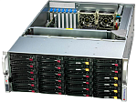 SSG-641E-E1CR24L. Supermicro SuperStorage 4U Server 641E-E1CR24L 2x6548Y+/ 4x96Gb/ 1x7450 PRO 480GB NVMe M.2