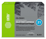 Cactus CS-C9351 №21 черный (17мл) для HP DJ 3920/3940/D1360/D1460/D1470/D1560/D2330/D2360/D2430/D2460/F370/F375/F380/F2180/F2187/F2224/F2280/F2290/F41