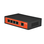 WI-PS305G, Коммутатор неуправляемый PoE 65Вт, порты 4 PoE GE + 2GE, режим VLAN, Watchdog, HiPoE