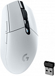 1418646 Мышь Logitech G305 белый оптическая (12000dpi) беспроводная USB (5but)