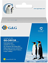 Картридж Cartridge G&G 82 для DesignJet 500/510/800/815/120 желтый 69 мл аналог C4913A гарантия 36 мес.
