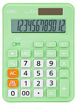 1905870 Калькулятор настольный Deli EM210FGREEN зеленый 12-разр.