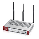 1000573568 Межсетевой экран/ ZYXEL ATP100W Wireless Firewall, 2xWAN GE (1xRJ-45 and 1xSFP), 4xLAN / DMZ GE, 802.11a / b / g / n / ac (2.4 and 5 GHz), 1xUSB3.0,