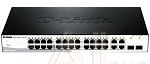 D-Link DES-1210-28/C1A , WEB Smart III Switch with 24 Ports 10/100Base-TX + 2 10/100/1000Base-T+ 2 Combo 10/100/1000Base-T/SFP