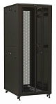 1831516 Шкаф серверный Hyperline (TTR-4288-DD-RAL9005) напольный 42U 800x800мм пер.дв.перфор.2ств. задн.дв.перфор.2-хст. 2 бок.пан. 800кг черный