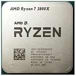 CPU AMD Ryzen 7 3800X, 8/16, 3.9-4.5GHz, 512KB/4MB/32MB, AM4, 105W, 100-000000025 OEM