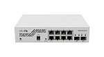 128233 Коммутатор MIKROTIK [CSS610-8G-2S+IN] [CSS610-8G-2S+IN], 8x GLAN, 2х SFP+, 64 KБ FLASH
