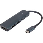 1000789173 Док-станция/ Docking station HIPER USB-C HUB 5in1 (HP-DS5-03)