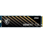 1000774036 Твердотельный накопитель MSI SSD SPATIUM M371, 1000GB, M.2(22x80mm), NVMe, PCIe 3.0 x4, 3D TLC, R/W 2350/1700, IOPs 90 000/280 000, TBW 210, DWPD