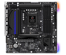 ASROCK B760M PG RIPTIDE, LGA1700, B760, 4*DDR5, 4*SATA, 2*M.2, 3*USB 3.2, 4*USB 2.0, Type-C, 1*PCIx16, 1*PCIx1, 1xM.2 (Key E), HDMI+DP, mATX