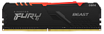 KF432C16BBA/32 Kingston 32GB 3200MHz DDR4 CL16 DIMM FURY Beast RGB
