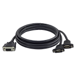 Кабель USB для Winmate. Разъем USB D-Sub 9 длиной 0,3 м на док-станции для двух стандартных хост-разъемов USB