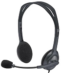 3220708 Гарнитура STEREO H111 GREY 981-000588 LOGITECH 3220708 Гарнитура STEREO H111 GREY 981-000588 LOGITECH