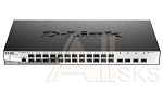 D-Link DGS-1210-28XS/ME/B1A, Managed Gigabit Switch with 24 Ports 100M/1G SFP + 4 10G SFP+