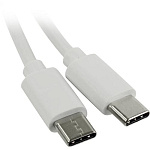 1819748 ORIENT UC-610W, Кабель USB 2.0 Type-C, Cm -> Cm, 1.0 м, белый (31076)