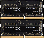 1000597883 Память оперативная Kingston 32GB 2666MHz DDR4 CL16 SODIMM (Kit of 2) HyperX Impact