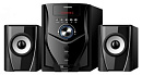 480169 Микросистема Hyundai H-HA220 черный 49Вт/FM/USB/SD