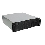 1855077 Procase RE306-D4H7-C-48 Корпус 3U server case,4x5.25+7HDD,черный,без блока питания,глубина 480мм,MB CEB 12"x10.5"