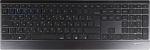 1140106 Клавиатура Rapoo E9500M черный USB беспроводная BT/Radio slim Multimedia (18948)