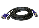 Кабель ORIGO Кабель KVM с разъемами VGA и USB, 5 м