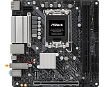 ASROCK B760M-ITX/D4 WIFI, LGA1700, B760, 2*DDR4, 4*SATA, 1*M.2, 2*USB 3.2, 2*USB 2.0, Type-C, 1*PCIx16, 1*M.2 (Key E), HDMI+DP, mITX