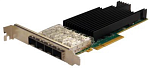 Silicom 25Gb PE325G4I71L-XR Quad Port SFP28 25 Gigabit Ethernet PCI Express Server Adapter X8 Gen3 , Low Profile, Based on Intel XXV710-AM2, Support D