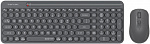1973137 Клавиатура + мышь A4Tech Fstyler FG3300 Air клав:серый мышь:серый USB беспроводная slim Multimedia