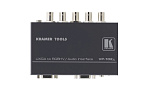 Преобразователь сигнала Kramer Electronics [VP-102xl] сигналов VGA в RGBHV и стерео аудио сигналов, регулятор уровня аудиосигнала (видео: 420MHz; ауди